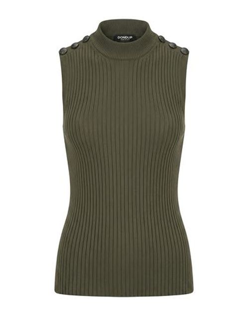 Woman Top Military green Size 4 Viscose, Polyester, Polyamide