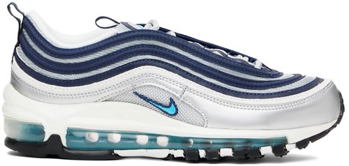 Navy & Silver Air Max 97 Sneakers
