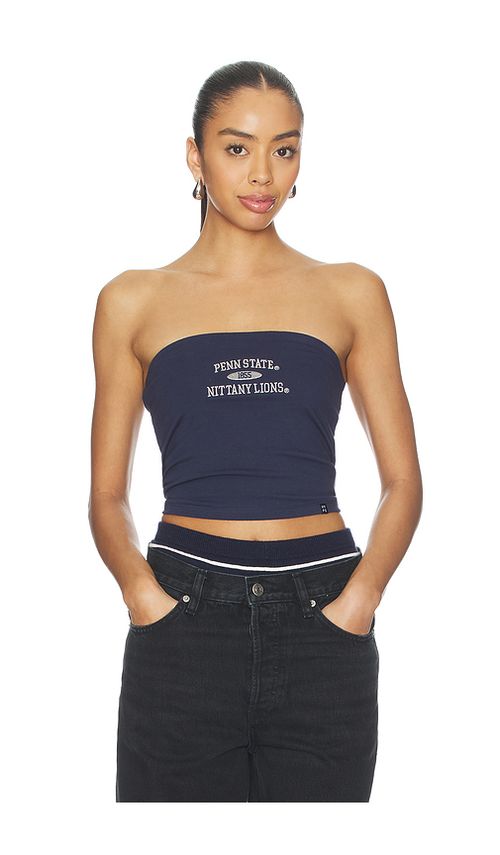 Hype and Vice Penn State Tube Top in Navy. - L also in M, S