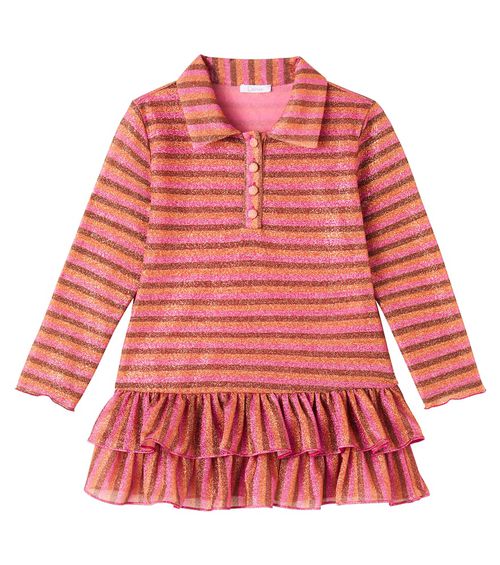 Oséree Kids Lumière striped dress