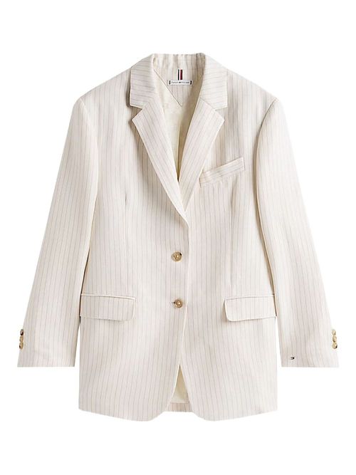 Tommy Hilfiger striped blazer - White