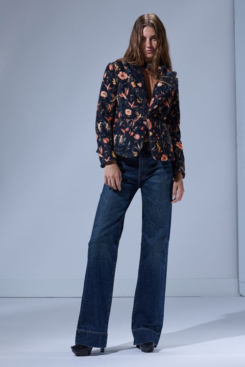 R13 Pauline Jean - Hoyt Blue Stretch