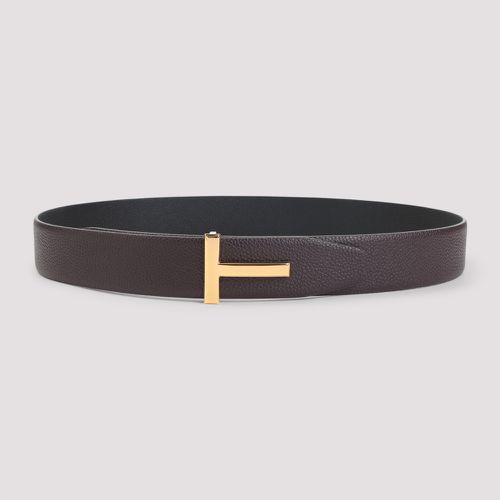 Dark Brown Icon Belt