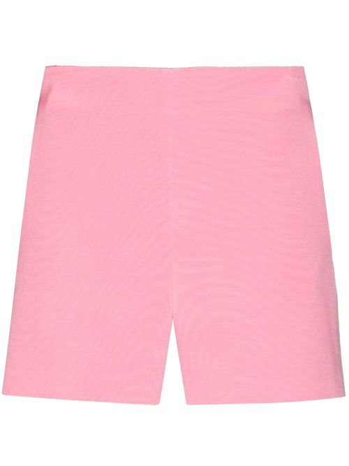 High-rise tailored shorts - Pink