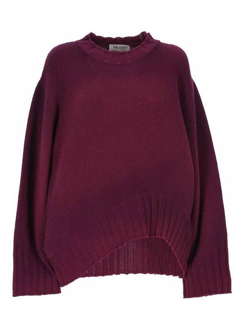 Sweater With Asymmetric Hem