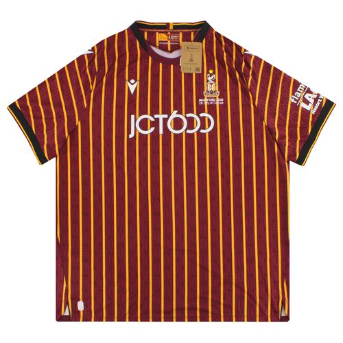 2025-26 Bradford City Macron Home Shirt *w/tags* - Bradford City / w/tag
