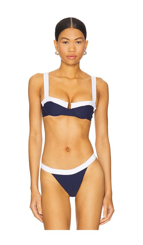 Lovers and Friends Cordelia Top in Navy. -  XL also in L, M