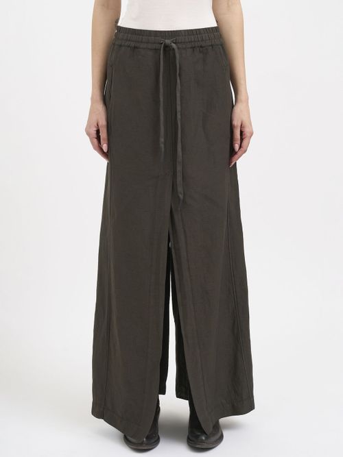 Skirt Woman color Brown