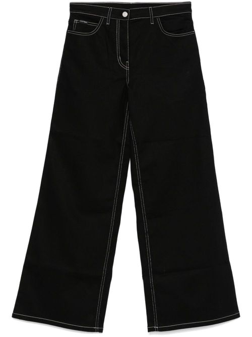 Wide-leg jeans - Black