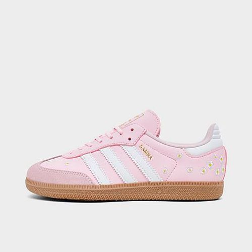 Big Kids Originals Samba OG Casual Shoes in Clear Pink/White