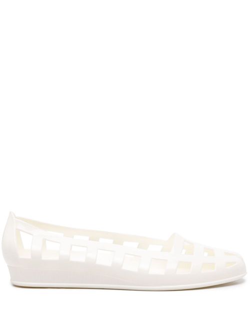 Elli jelly ballerina shoes - White