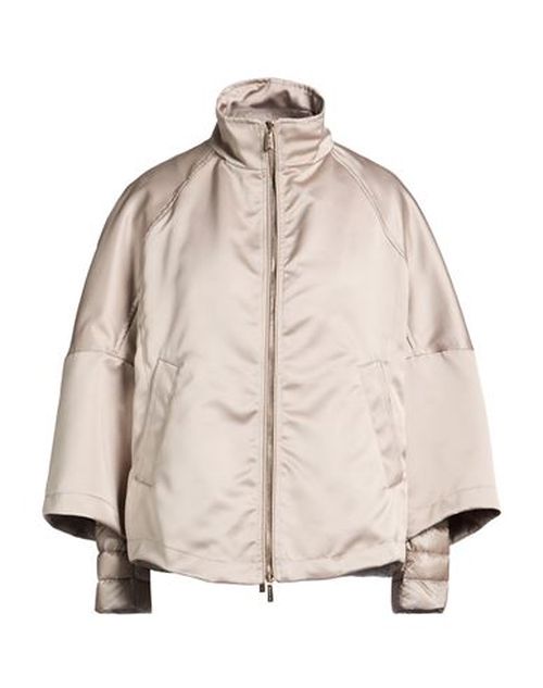 Woman Jacket Light grey Size 4 Polyester