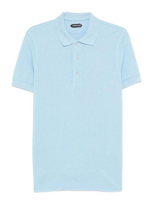 Cotton Blend Polo Shirt