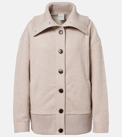 Tammy cotton-blend jersey jacket