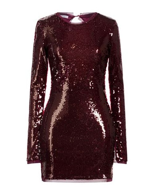 Woman Mini dress Plum Size 4 Polyester