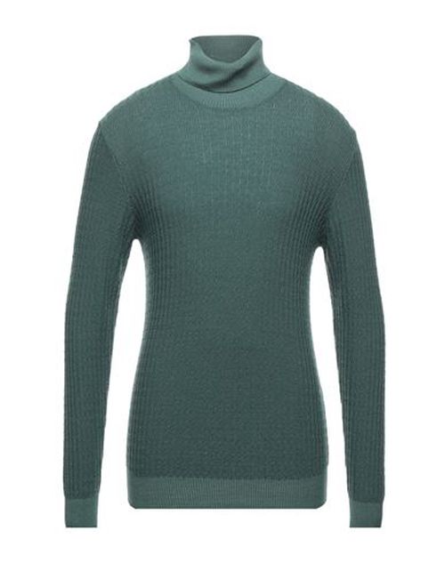 Man Turtleneck Dark green Size XXL Virgin Wool
