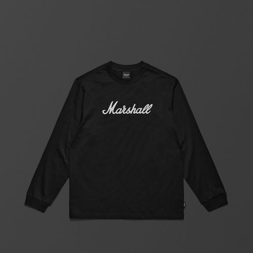 Standard Issue Script Long-Sleeved T-shirt Black