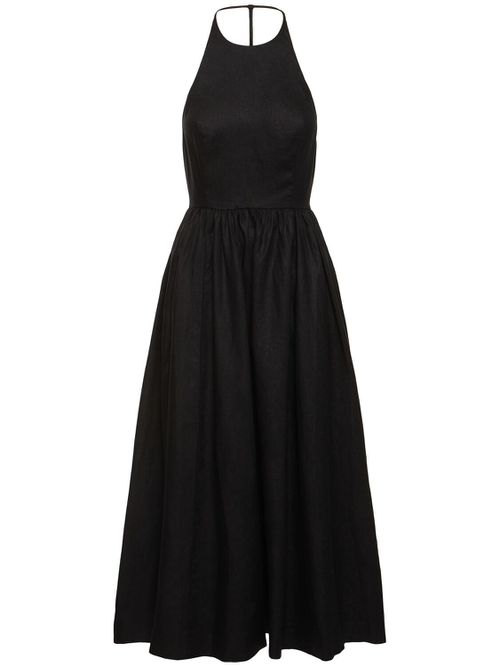 Percy Linen Midi Dress