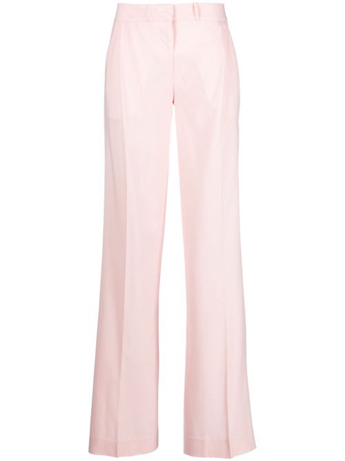 Low-rise tailored trousers - Pink