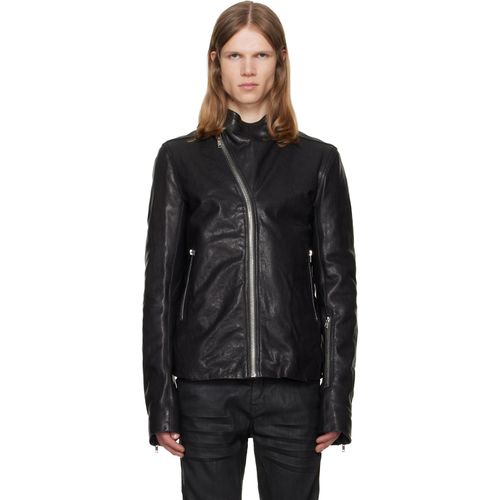 Black Tower Release Leather Jacket