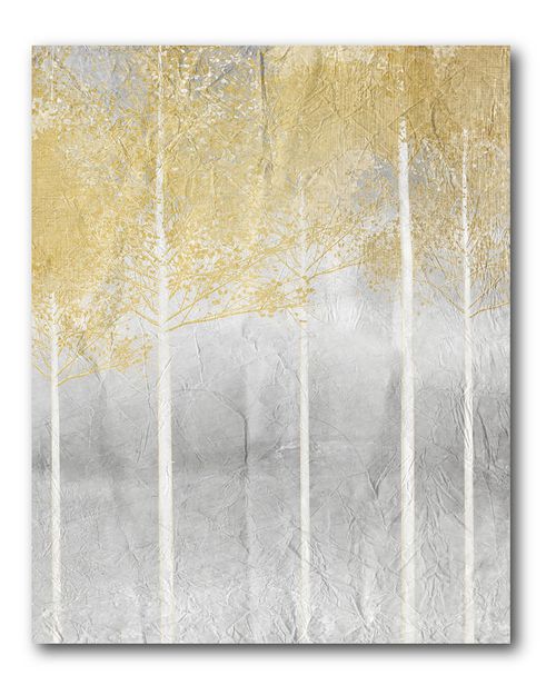 Wall Decor Golden Trees