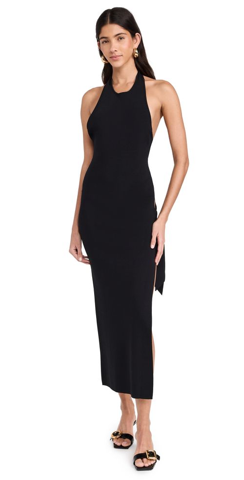 Junjo Knit Dress Black