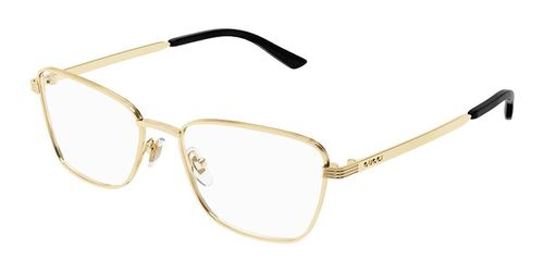 Gucci GG1880O 001 Women’s Eyeglasses Gold Size 53 (Frame Only) - Blue Light Block Available