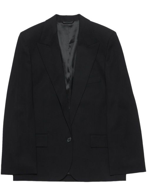 Single-breasted blazer - Black