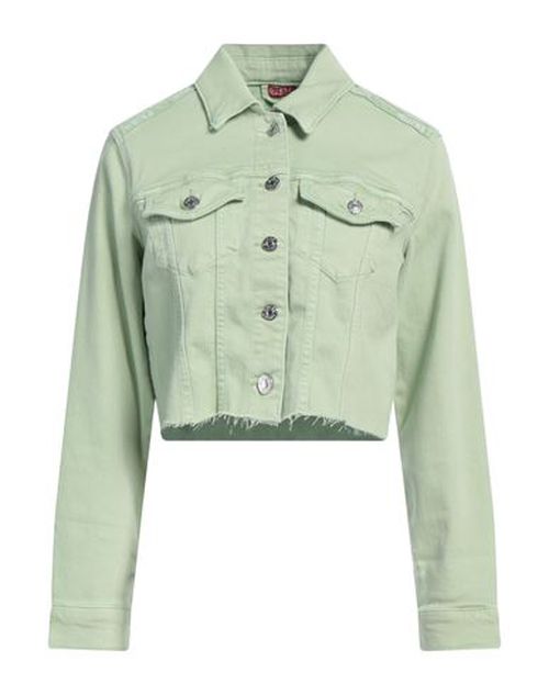 Woman Denim outerwear Light green