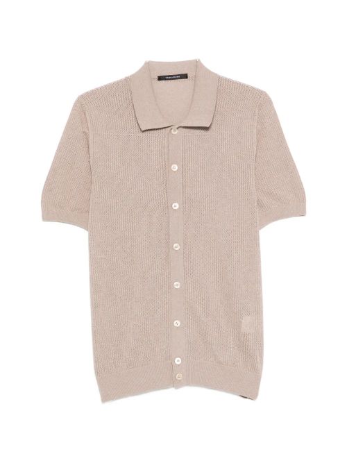 Short Sleeve Knit Shirt for Men