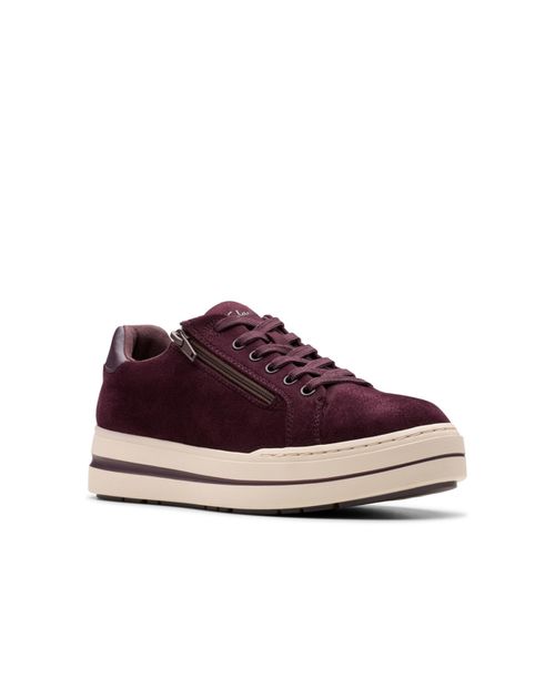Women's Cloudsteppers Audreigh Sky Sneakers - Plum Textile