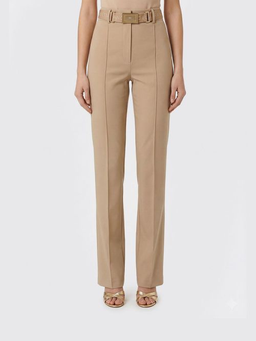 Pants Woman color Brown
