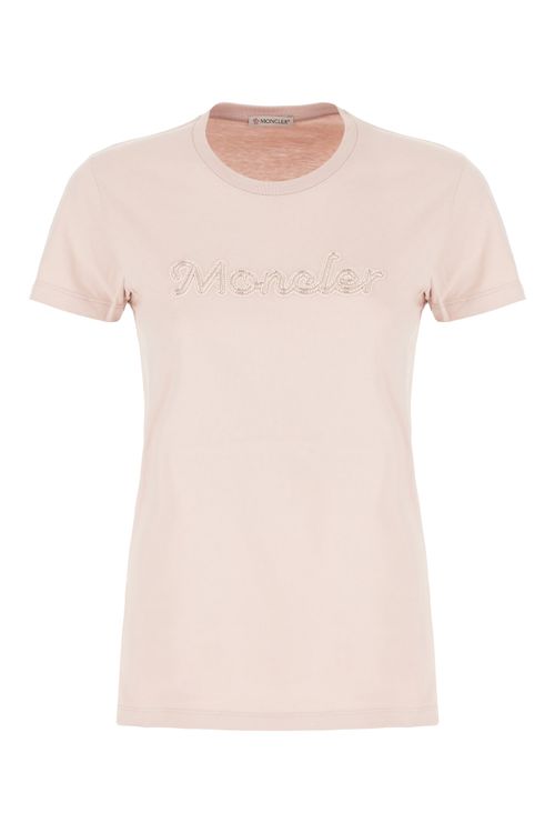 Powder Pink Cotton T-shirt
