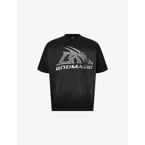 Mens Core Graphic-Print Cotton T-Shirt