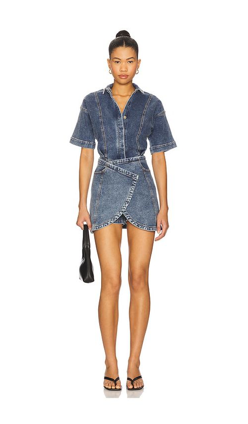 SOVERE ROBE EN JEAN DAWN en Blue.  XS. Also en