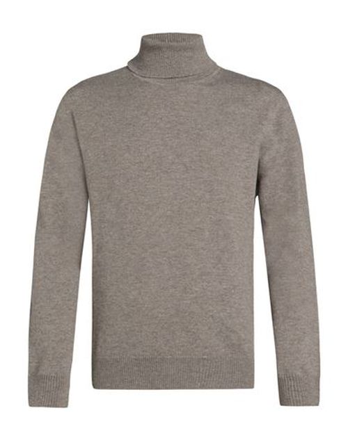Man Turtleneck Grey Size 36 Geelong Wool