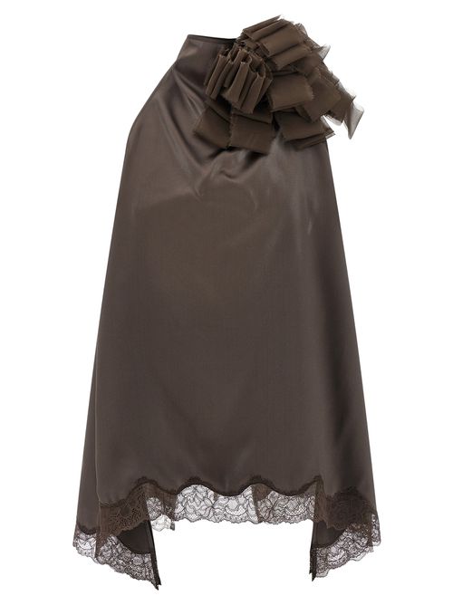 Blouse 01 Tops Brown