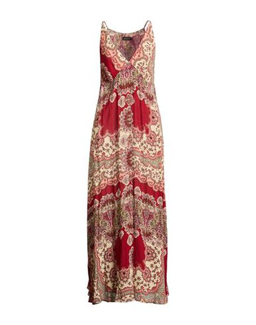 Woman Maxi dress Brick Size 6 Viscose