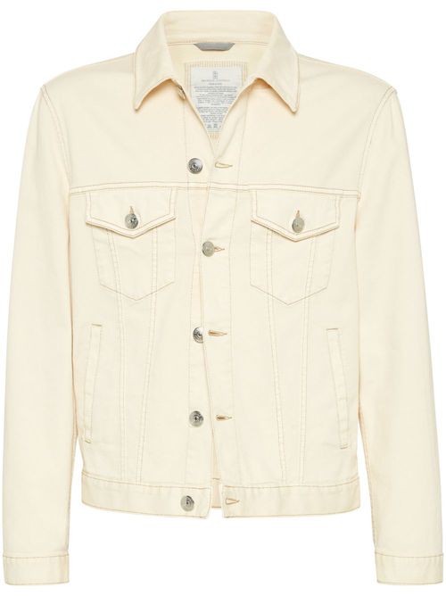 Shirt denim jacket - Neutrals
