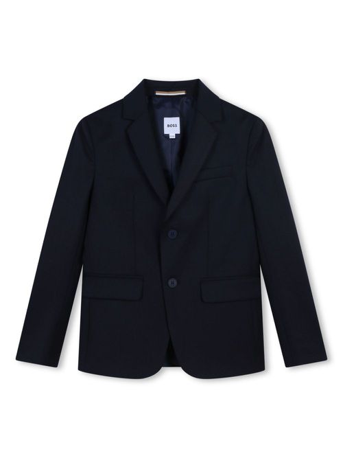 Single-breasted blazer - Blue