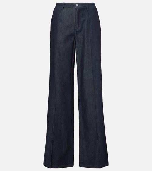 Dolce & Gabbana High-rise wide-leg jeans