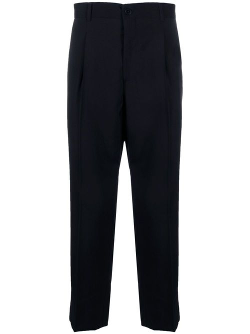 Valerio virgin wool trousers - Blue