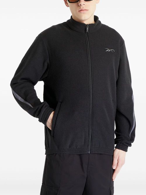 Basketball Court track jacket - Black
