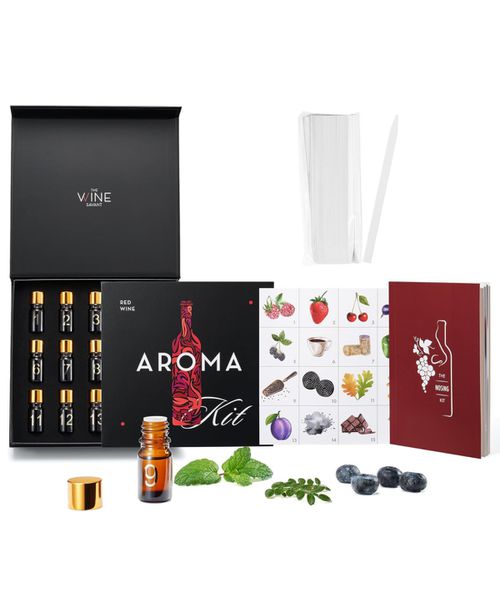 Red Wine Aroma Kit, Set of 15 - Red