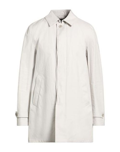 Laminar Man Overcoat & Trench Coat Light grey Size 40 Linen