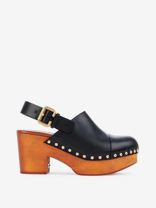 Jeannette Wedge Clogs