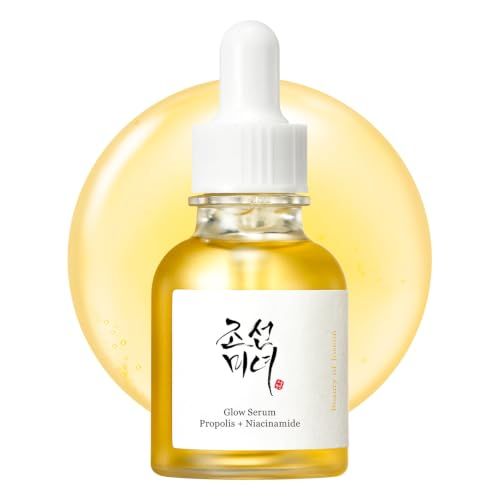 Beauty of Joseon Glow Serum Propolis and Niacinamide Hydrating Facial Soothing Moisturizer for Uneven Skin Tone Korean Skin Care 30ml 1 fl.oz