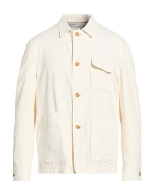 L. b.m. 1911 Man Jacket Ivory Size 42 Cotton