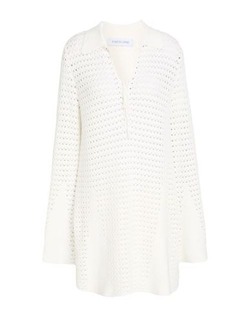 Woman Mini dress White Size 4 Cotton, Polyester