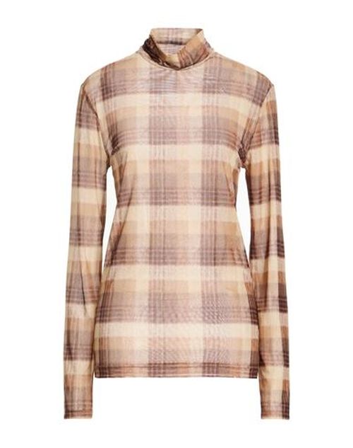 Woman Top Camel Size M Polyamide, Elastane
